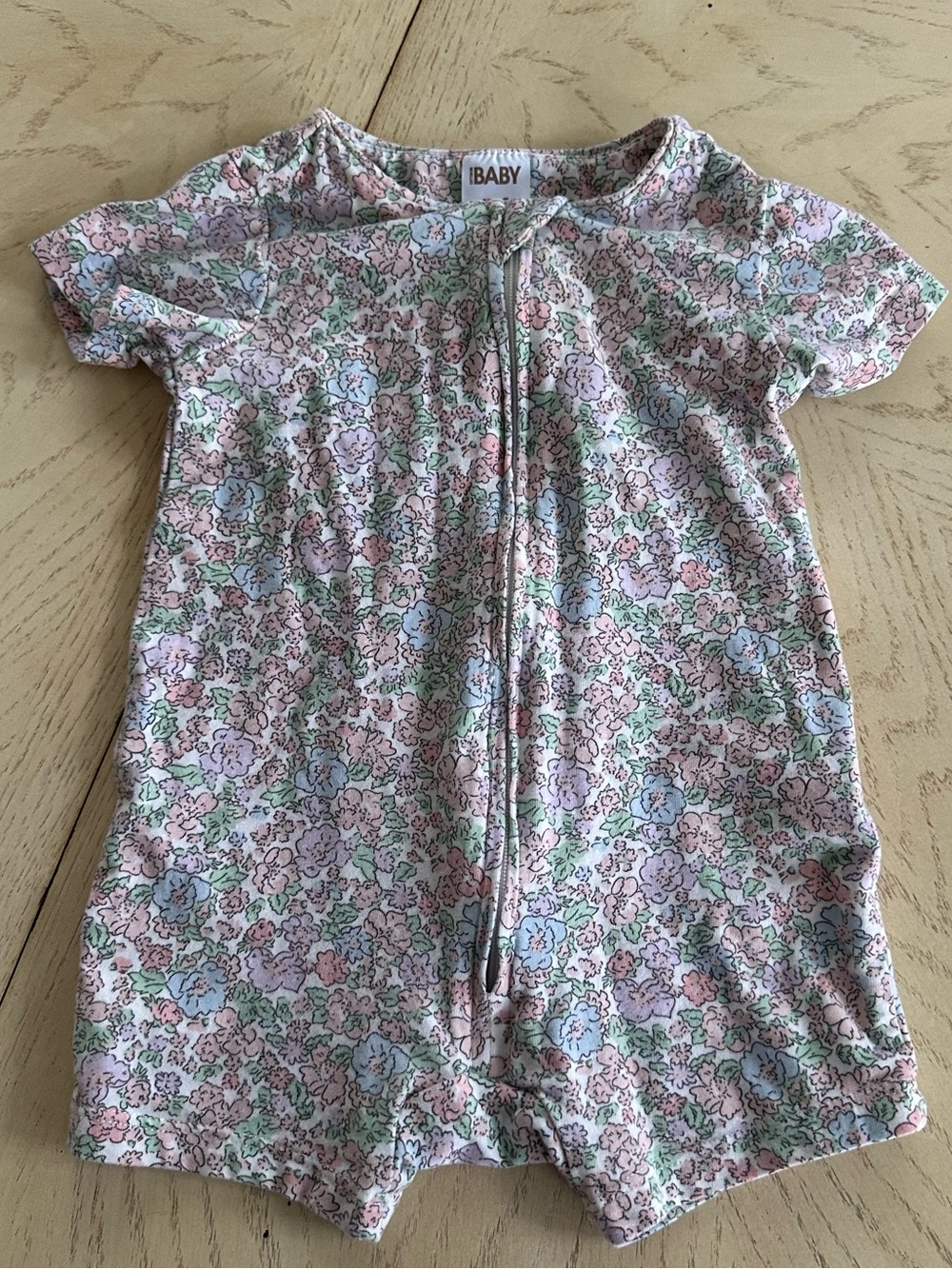 Cotton On Baby Super Soft Floral Romper One Piece 3-6 Months